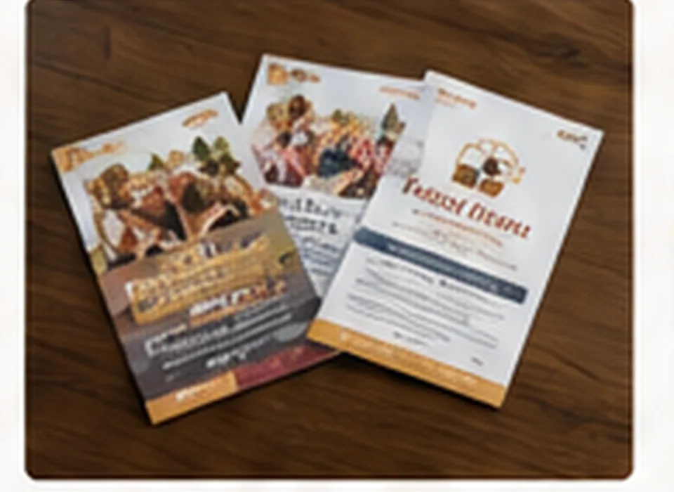 Flyers and brochure printing