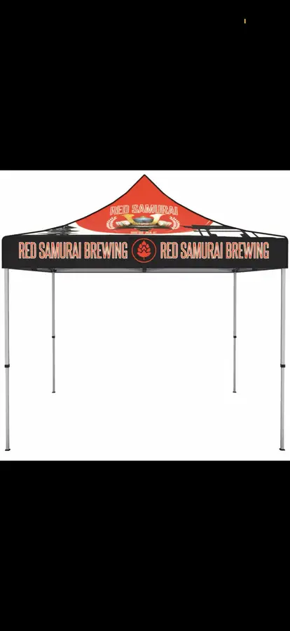 Custom branded event canopy tent