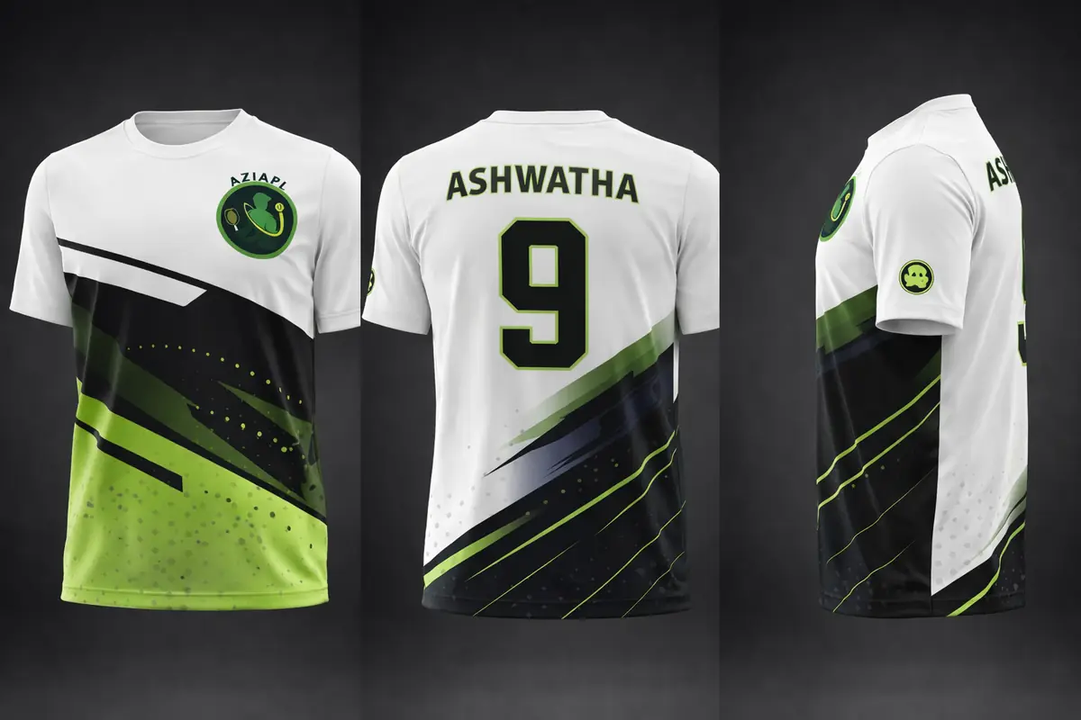 Custom sports jersey design